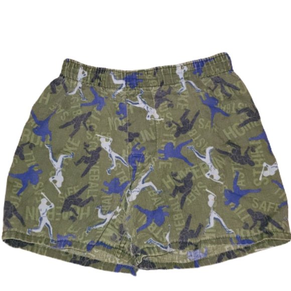 Simply Basic Baseball Sleep Shorts S 6 8 - Picture 1 of 6